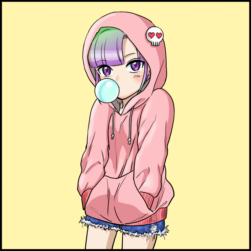 Origami to understand Easy rhombus hooded hoodie pose MediBang