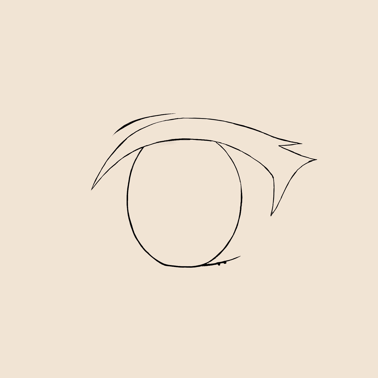 How to Draw Closed Eyes