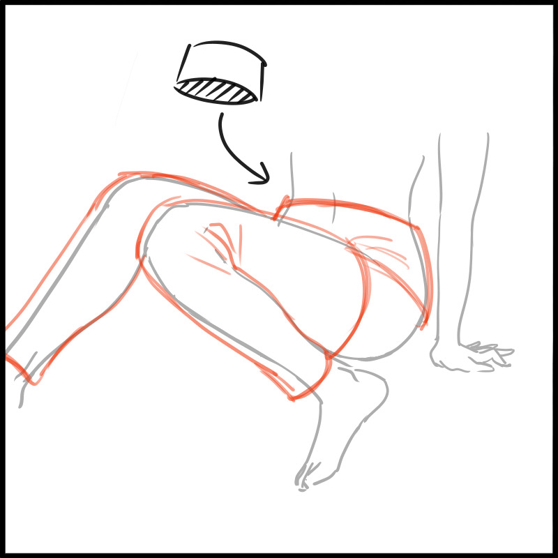 How to Draw a Person Lying Down 