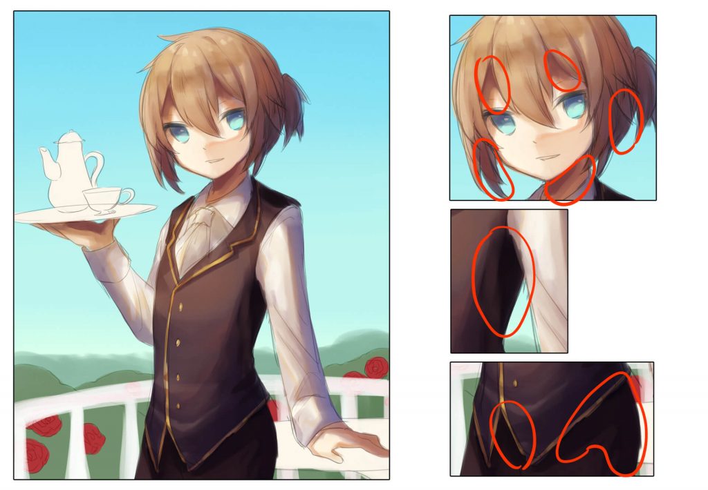 How to paint anime skin in different light sources by fhilippe124 - Make  better art