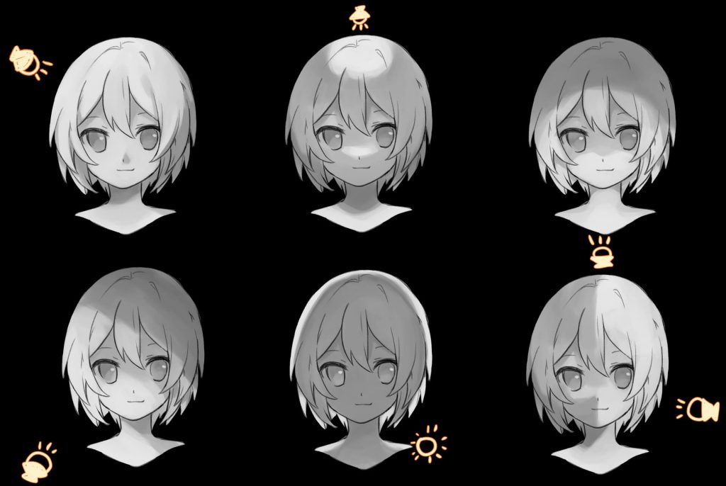 How To Sketch An Anime Face, Step by Step, Drawing Guide, by catlucker -  DragoArt