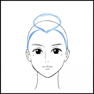 EASY! Drawing Japanese Hair ♪ | MediBang Paint - the free digital ...