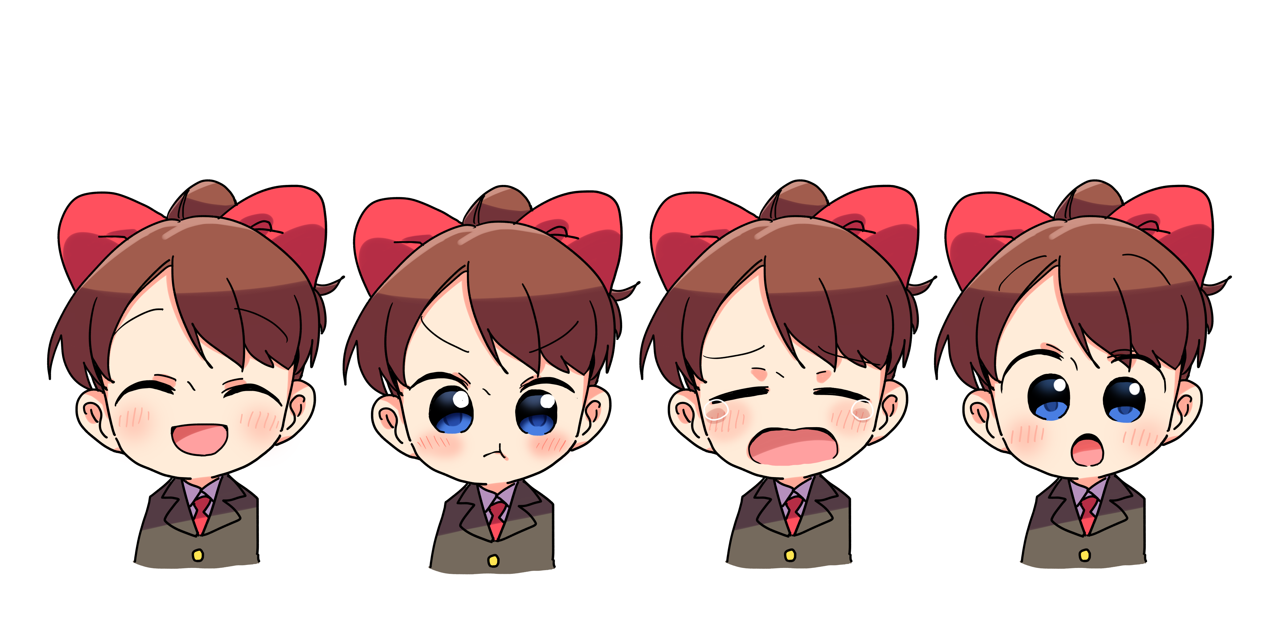 Chibi on sale face expressions