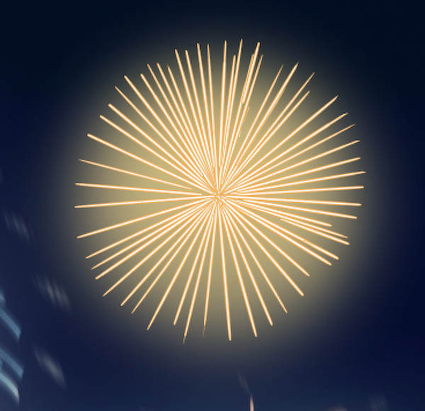 綺麗な打ち上げ花火の描き方 メディバンペイント Medibang Paint