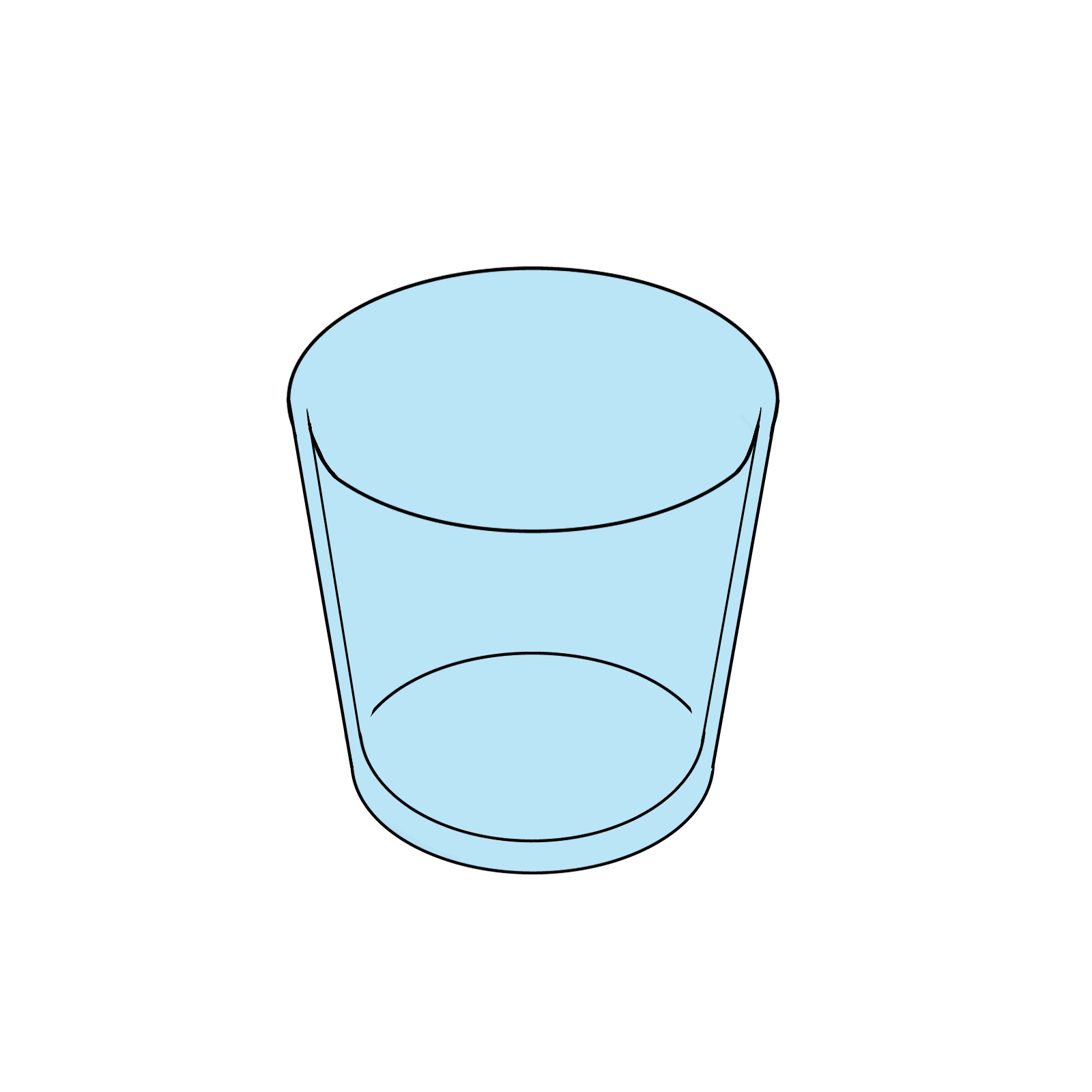 Básico】Pintemos un vaso lleno de agua | MediBang Paint - the free digital  painting and manga creation software