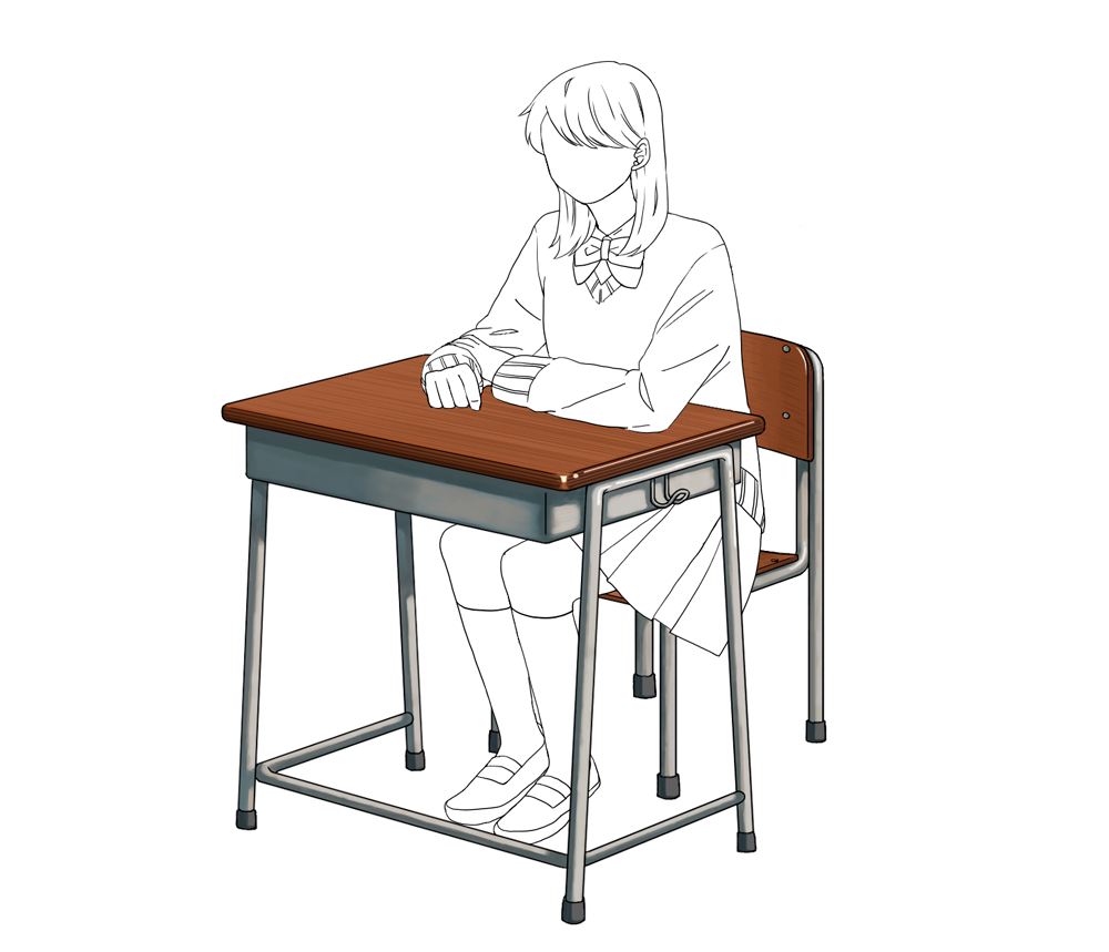 Anime School Desk Wallpaper Download | MobCup