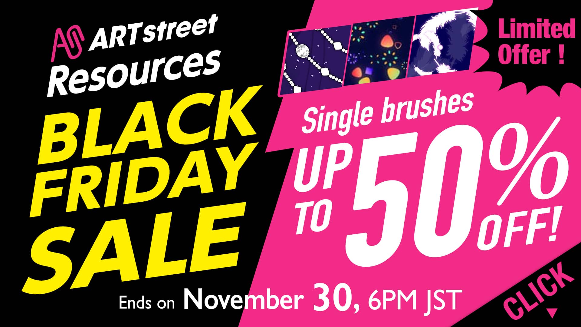 BALCK FRIDAY 600X600 – Art Beauty Limited