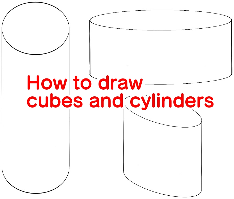 How to Draw a Cylinder in 3 Simple Steps - Art by Ro