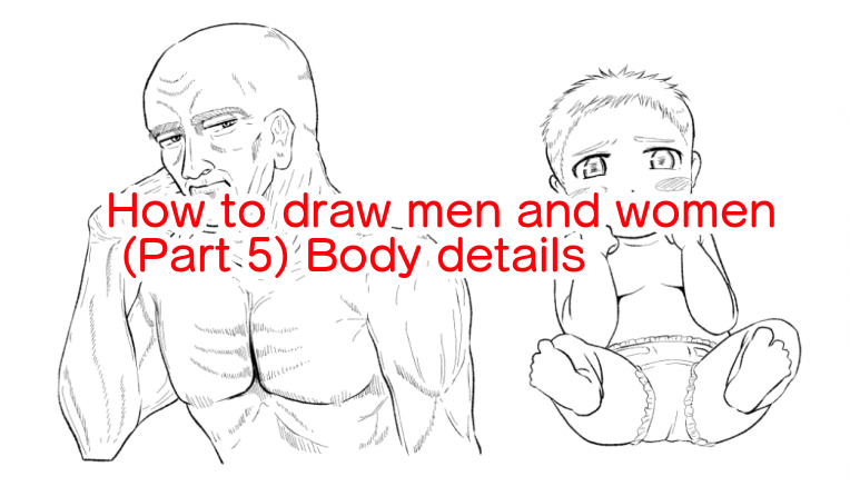 how to draw a man body