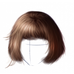 Cómo dibujar el pelo de un personaje femenino, por Ryky | MediBang Paint -  the free digital painting and manga creation software