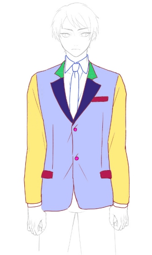 スーツの描き方 男性編 メディバンペイント Medibang Paint