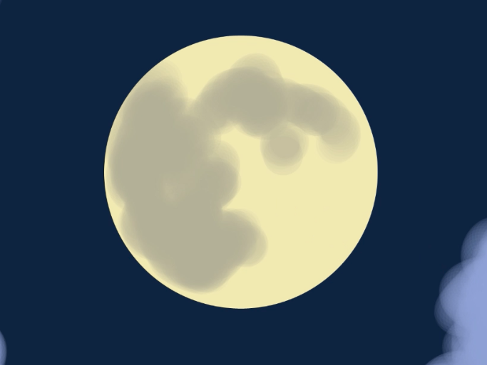 full moon 2 | Moon sketches, Cartoon drawings, Moon art