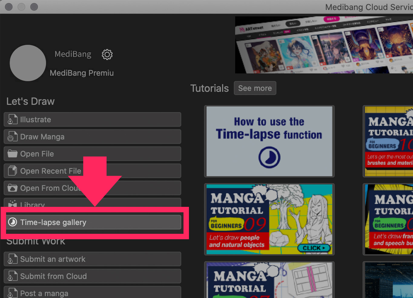 How to use the Timelapse function MediBang Paint the free digital