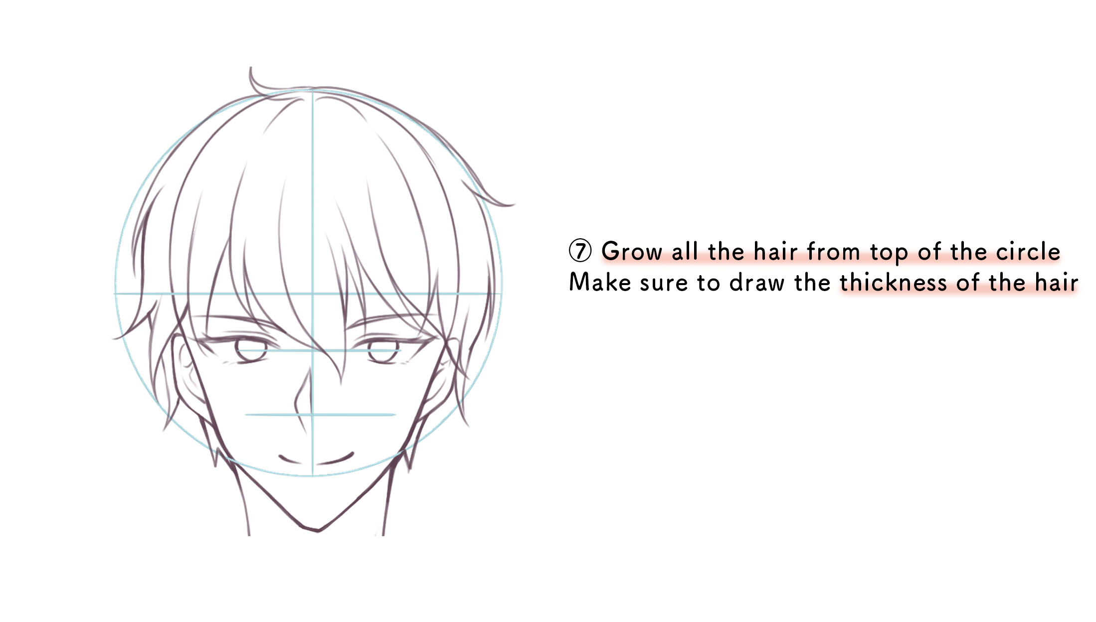 How to draw a handsome boy’s face | MediBang Paint - the free digital ...