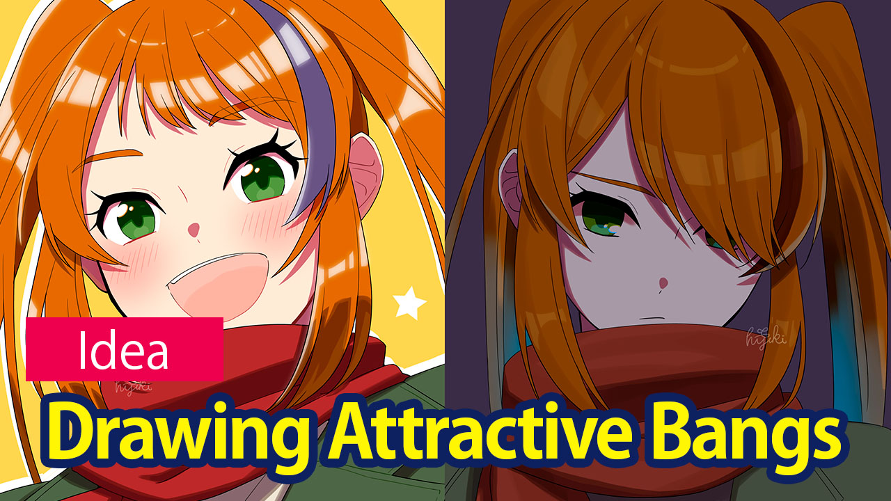 Orange Anime hair color, Anime hair, Color meanings