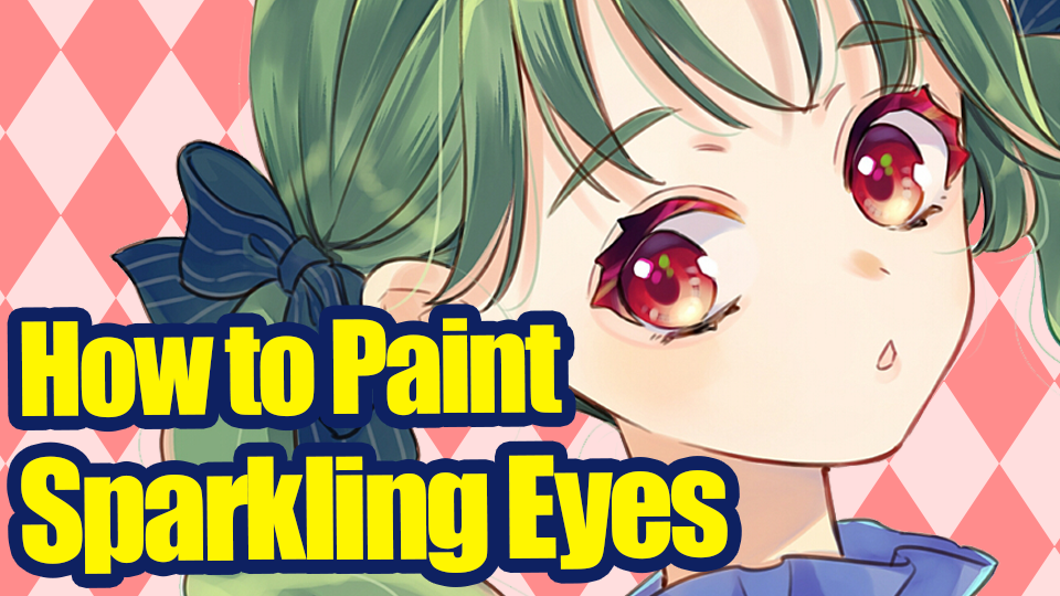 Manga Tutorial Give Eyes Color and Sparkle  Domestika