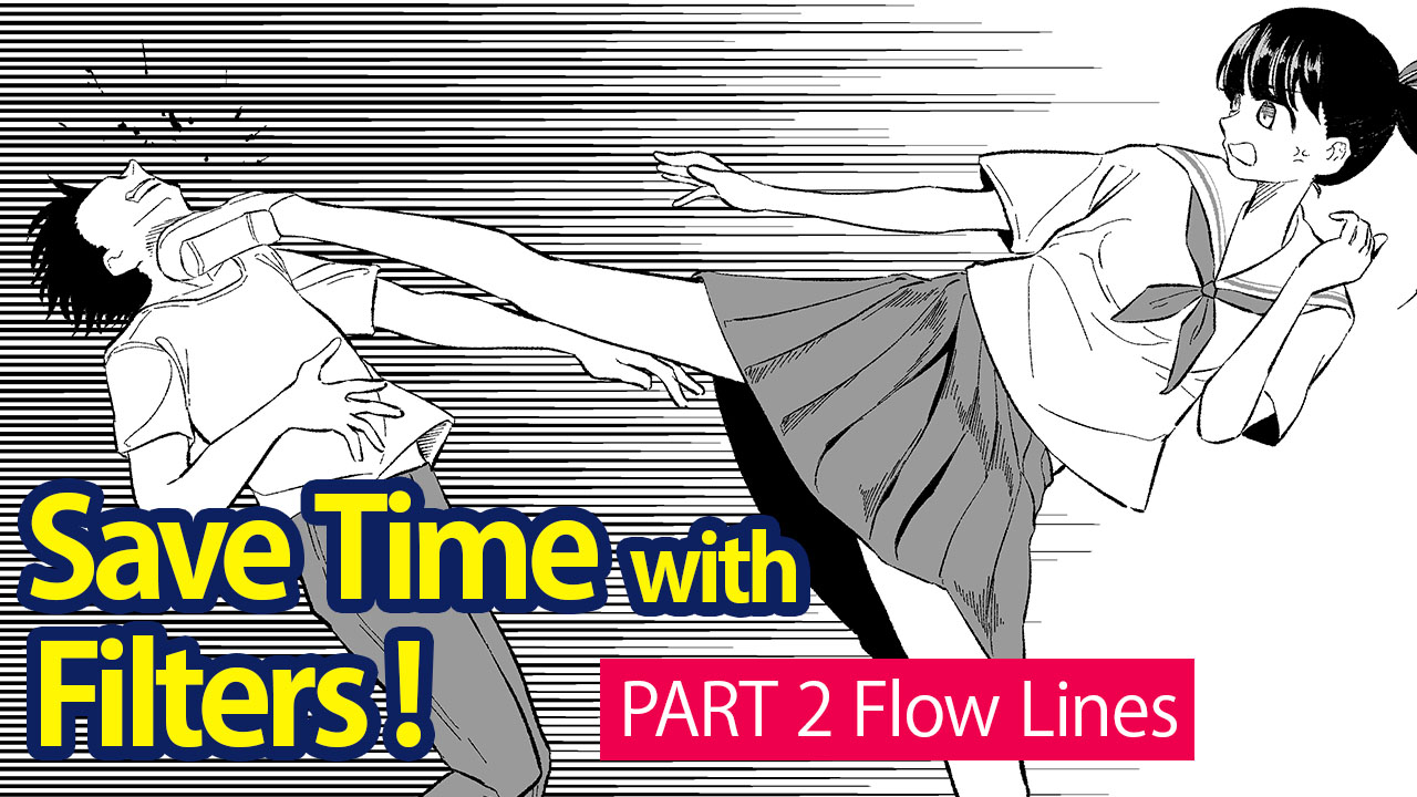 Finish Line, Safe Line and Bleeding in Medibang - clgtart