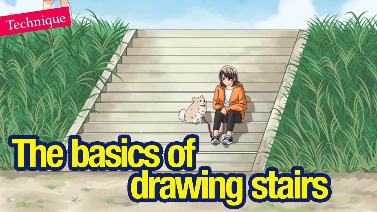 Stairs Drawing - How To Draw Stairs Step By Step