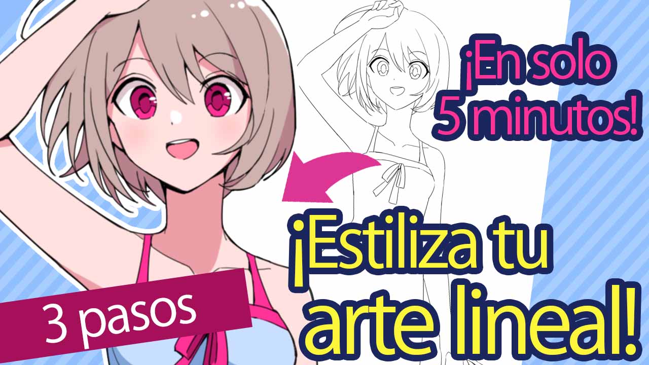 tutorial de anime de arte digital