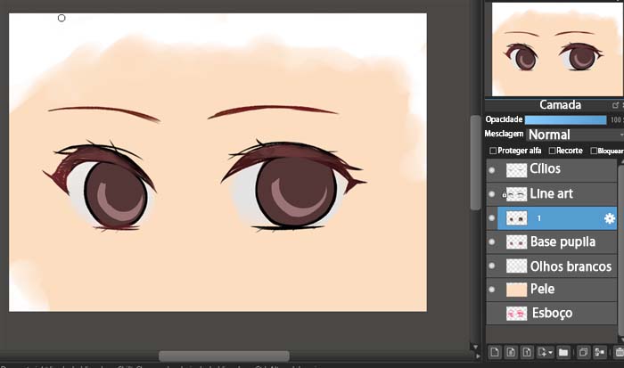 Como Desenhar Olhos de Anime Parte 01