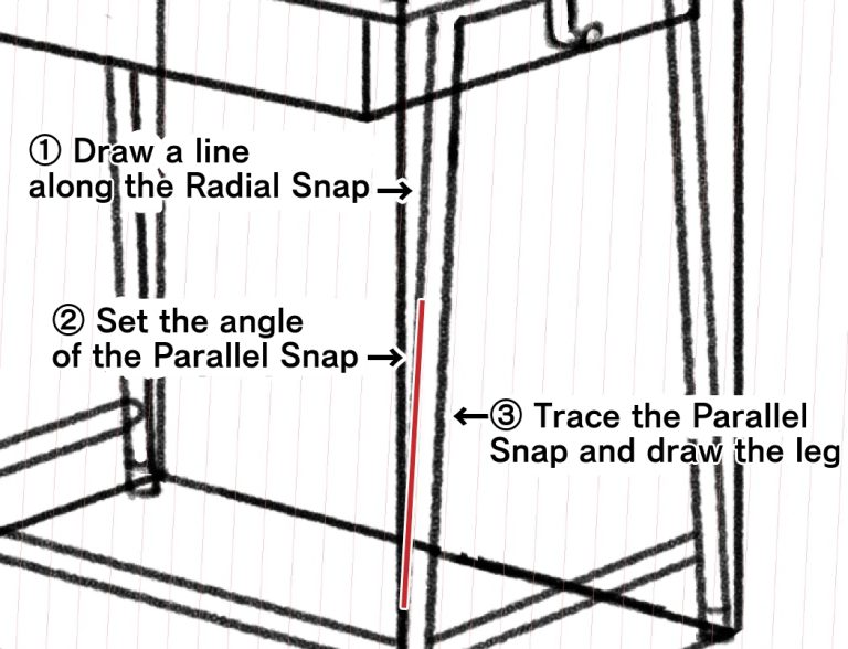 Let’s draw a school desk ! MediBang Paint the free digital painting