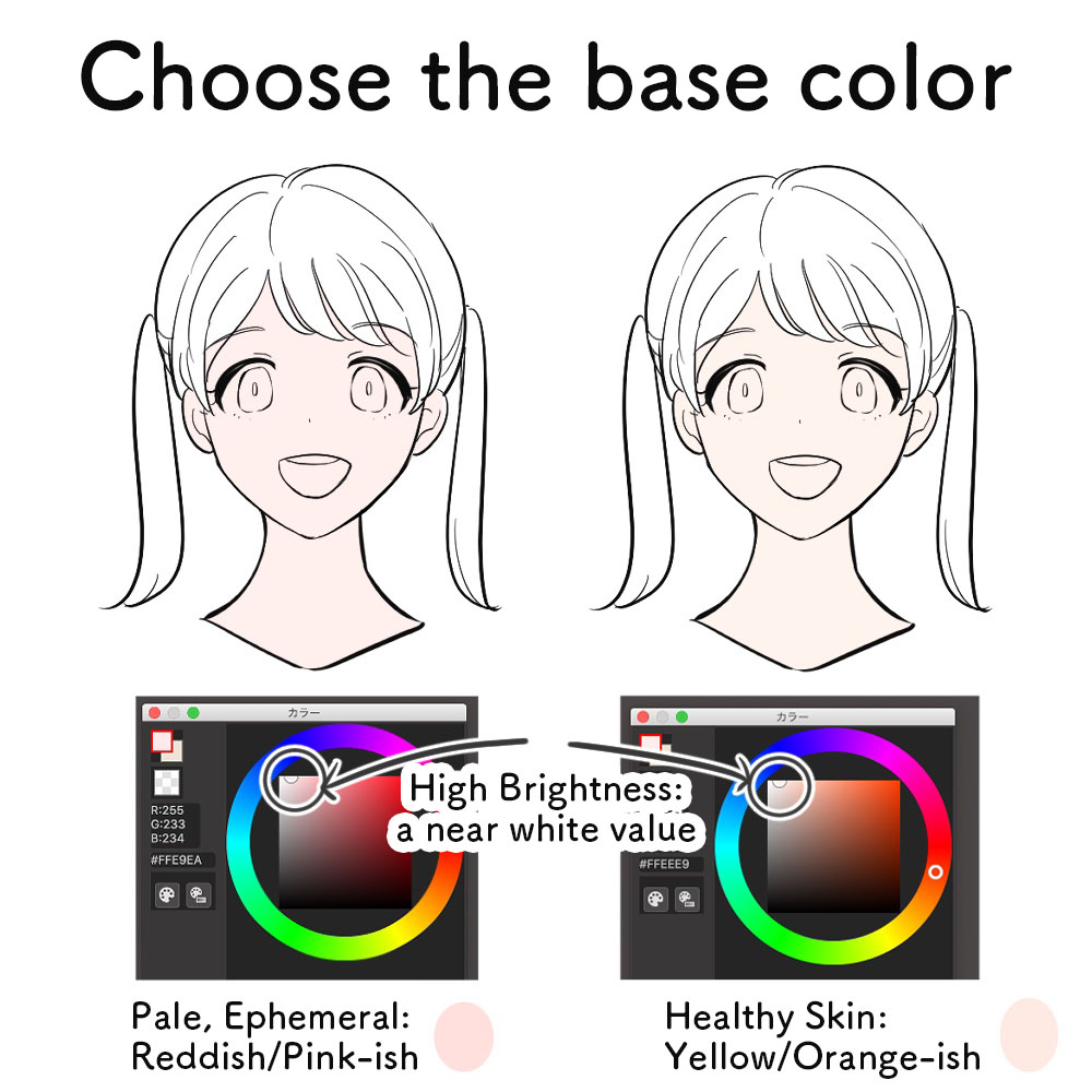 Anime CGing Tutorial: Color Choice