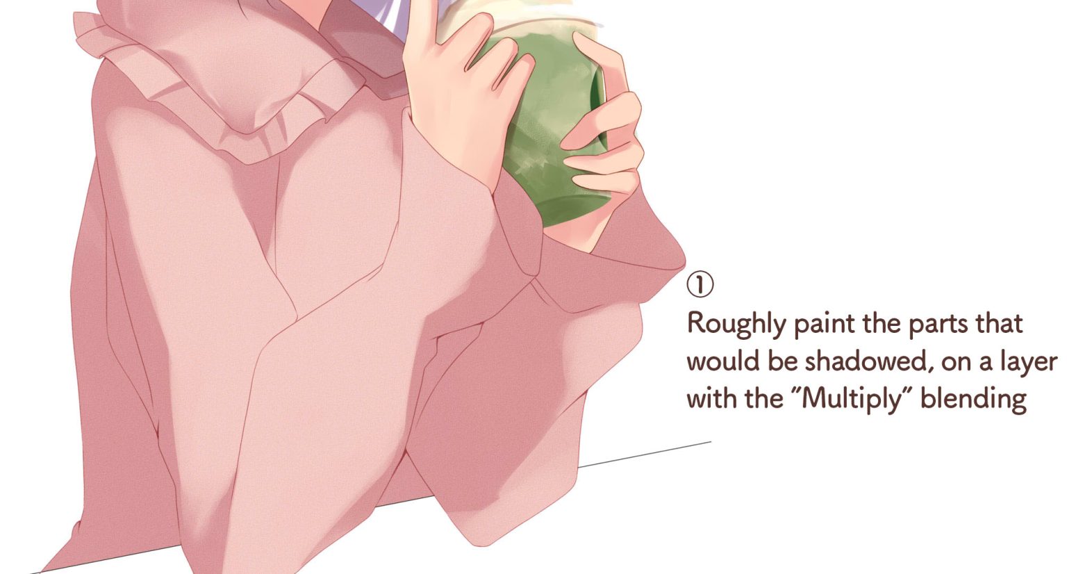 How to draw clothes and fabric folds! MediBang Paint the free