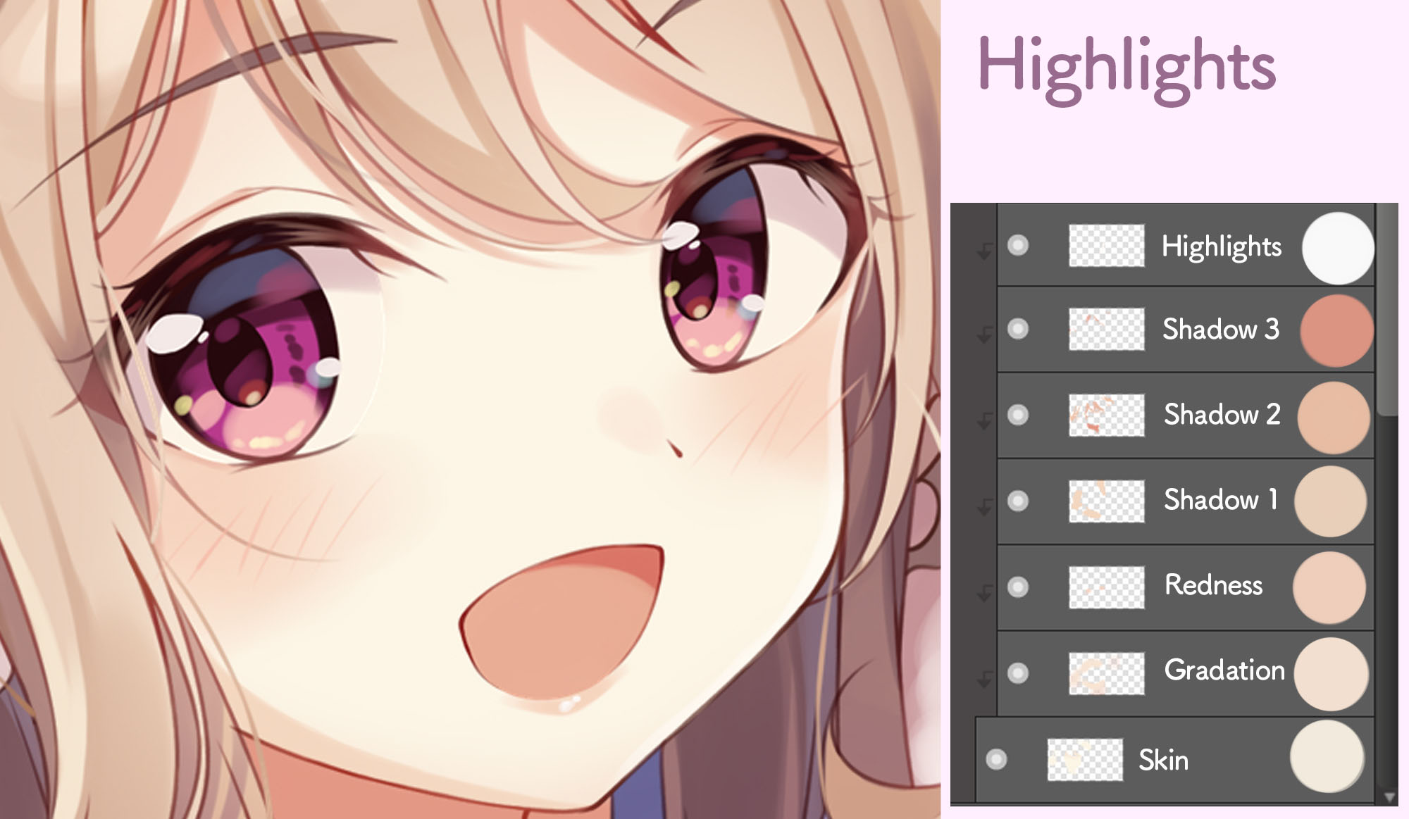 Top 72+ anime skin color palette - awesomeenglish.edu.vn