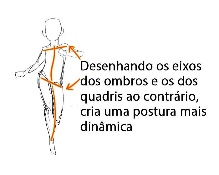 Desenhando personagens com poses dinâmicas passo a passo – Blog da AreaE