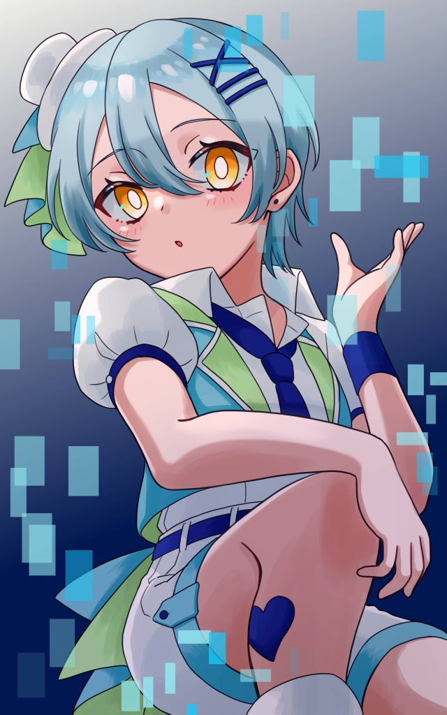 Use Lens Blur to add flashing lights MediBang Paint the free digital painting and manga