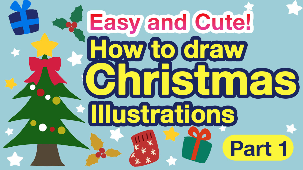 how to draw a christmas tree for kids
