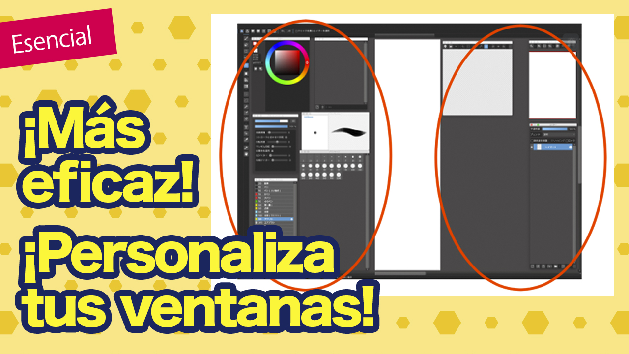 Personaliza las Ventanas en MediBang Paint: Trucos y Consejos, para trabajar de manera eficiente