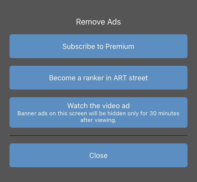 remove canvas ads