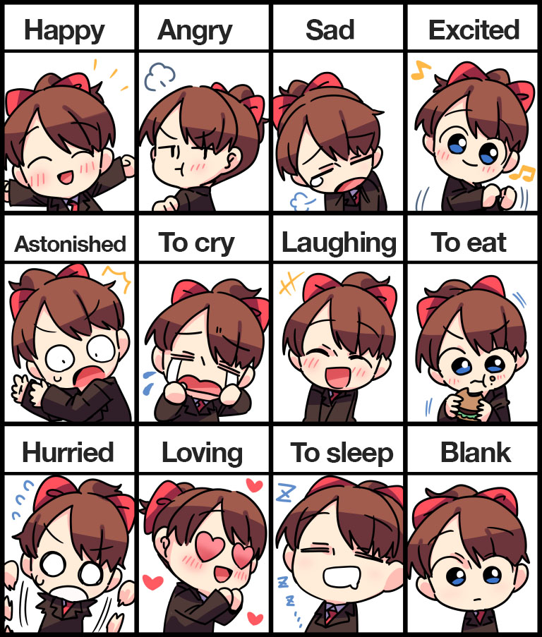 Anime Facial Expression Charts  Anime Amino