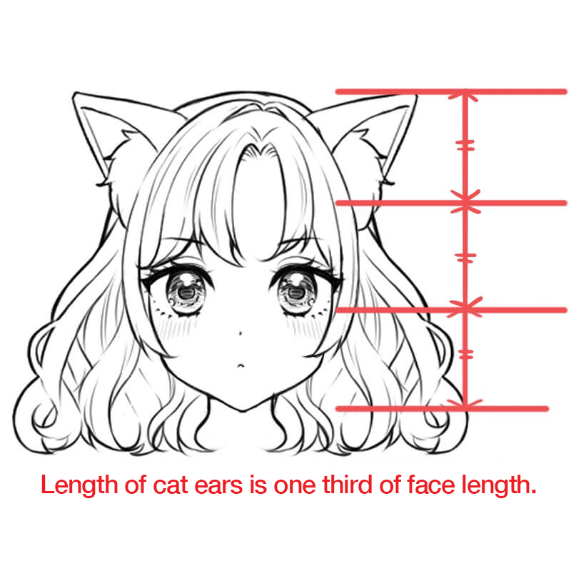 How to draw cute animal ears easily!