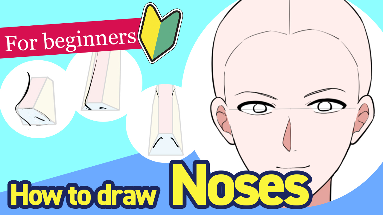 How to Draw the Nose, a Simple Step-by-Step Guide – GVAAT'S WORKSHOP