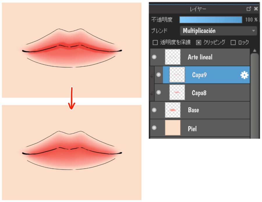 Como hacer labios con Ibis paint //tutorial//GACHA LIFE - Original